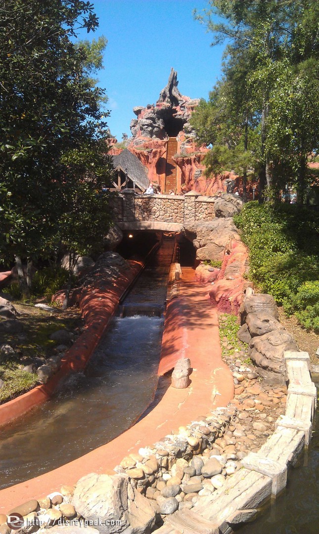 Splash Mountain is also down right now