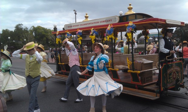 Spring Main Street Trolley Show, #LimitedTimeMagic if I remember correctly