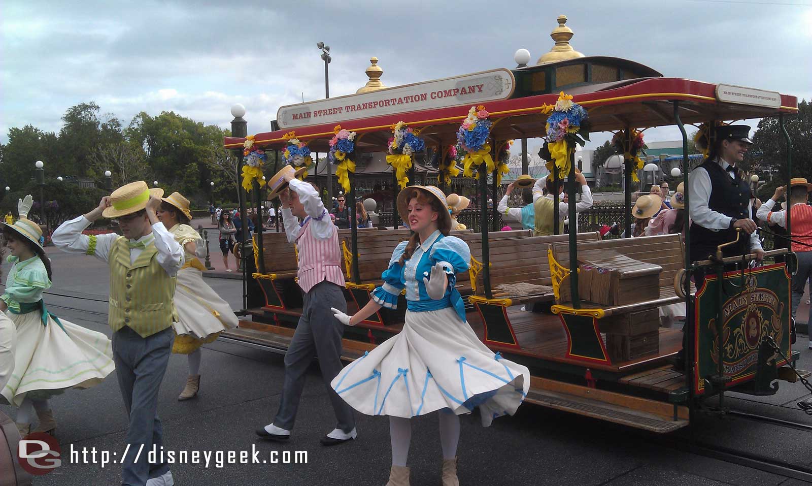 Spring Main Street Trolley Show LimitedTimeMagic if I remember correctly