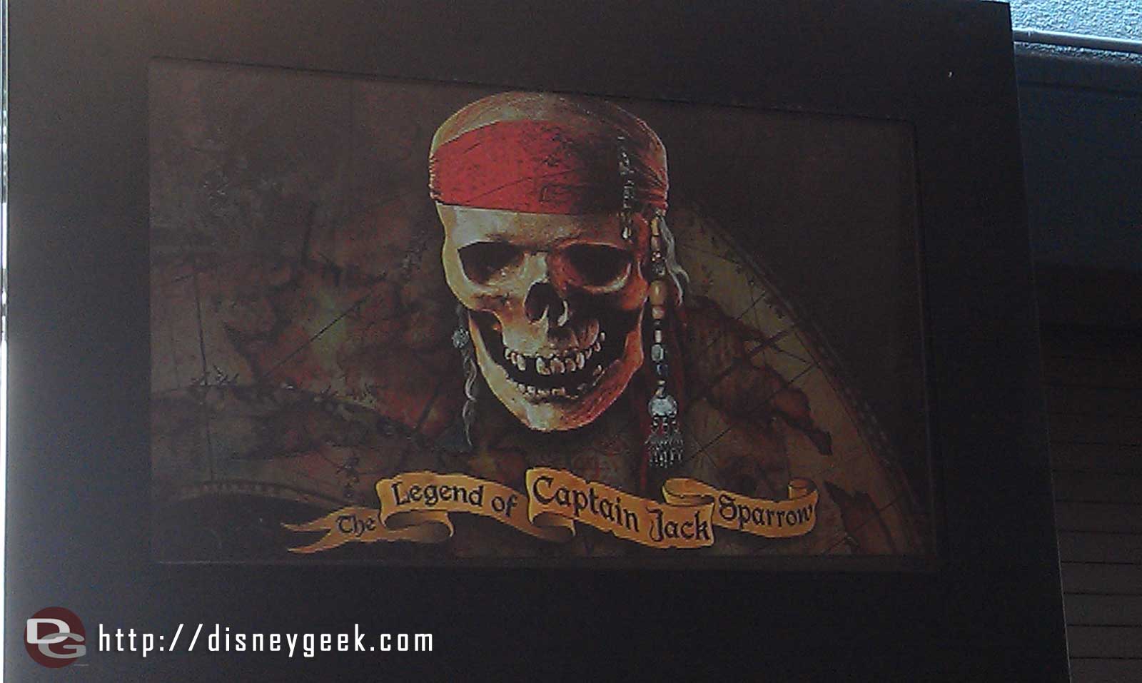 The Legend of Jack Sparrow is open this time by so in linevto give it a try