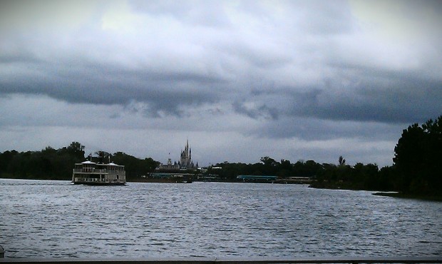 The Magic Kingdom across the Seven Seas Lagoon