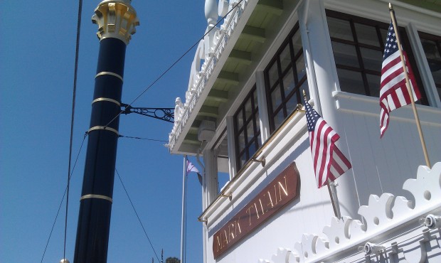 The Mark Twain has returned to service and looks great!