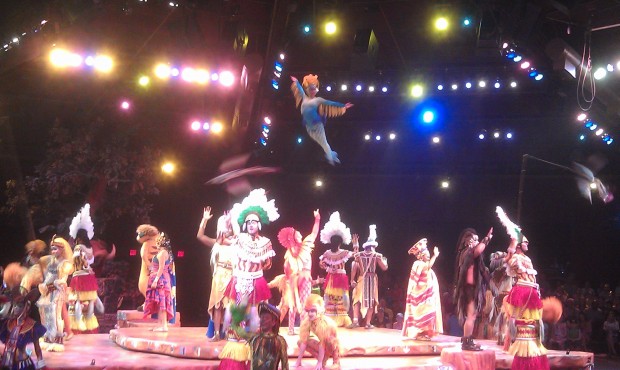 The finale to Festival of the Lion King