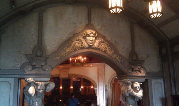 The foyer of Be Our Guest
