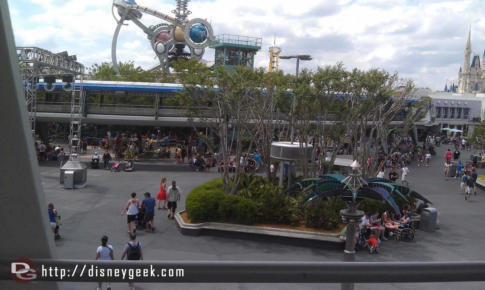 Tomorrowland from the Peoplemover