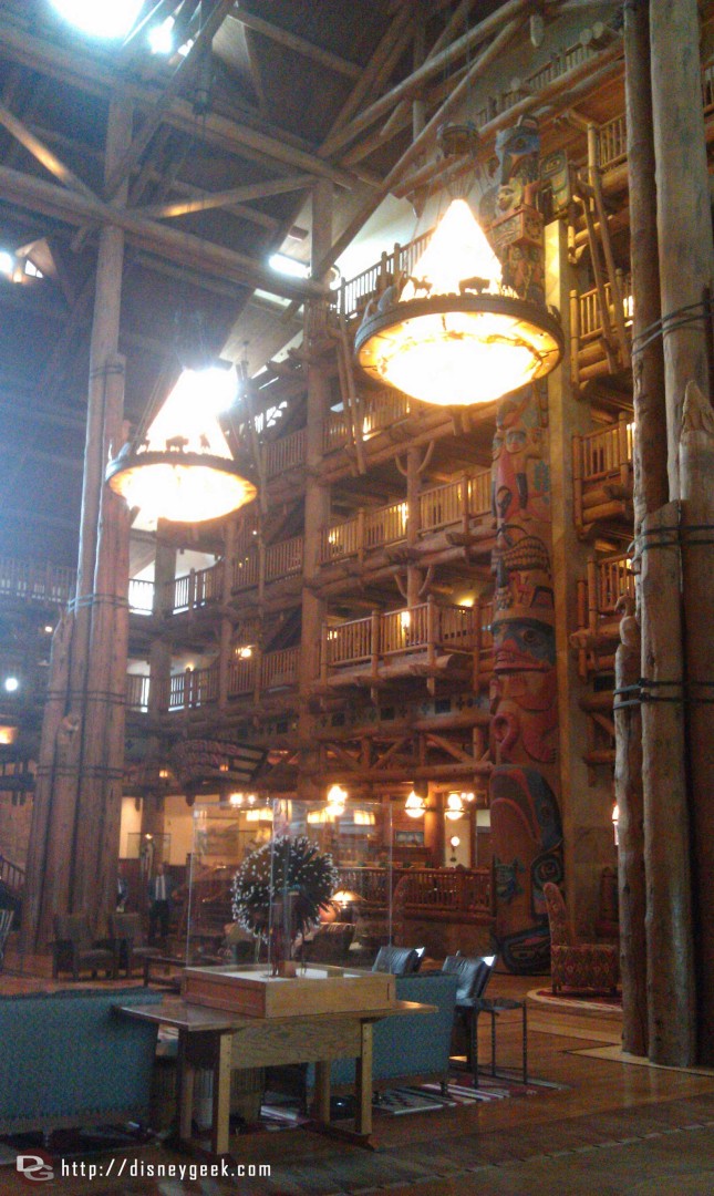 Wilderness Lodge Lobby