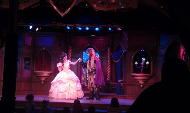 A late night performance of Beauty and the Beast at the Royal Theatre