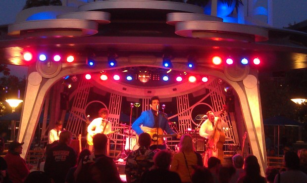 Elvis, Scot Bruce, is at Tomorrowland Terrace this weekend