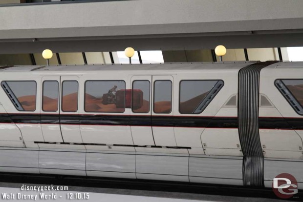 Star Wars: The Force Awakens Monorail @ the Contemporary Resort