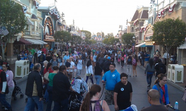 Main Street is nice and crowded now