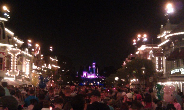 On Main Street waiting for Magical