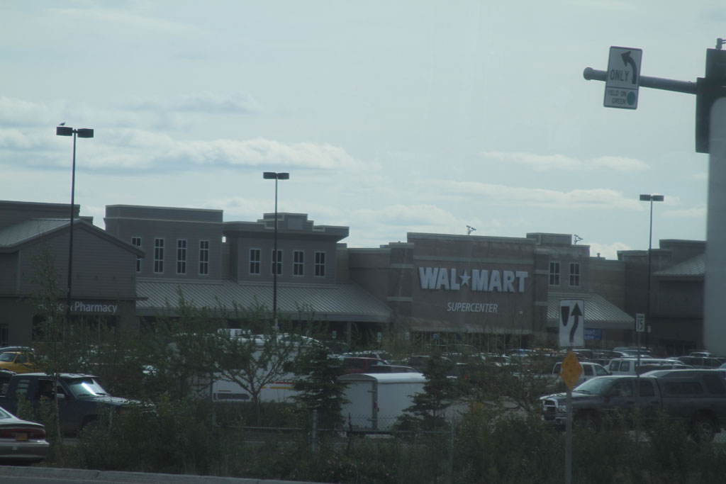 @JustJeanine Drove by Walmart in Fairbanks on the way to the hotel so here you go. Alaska