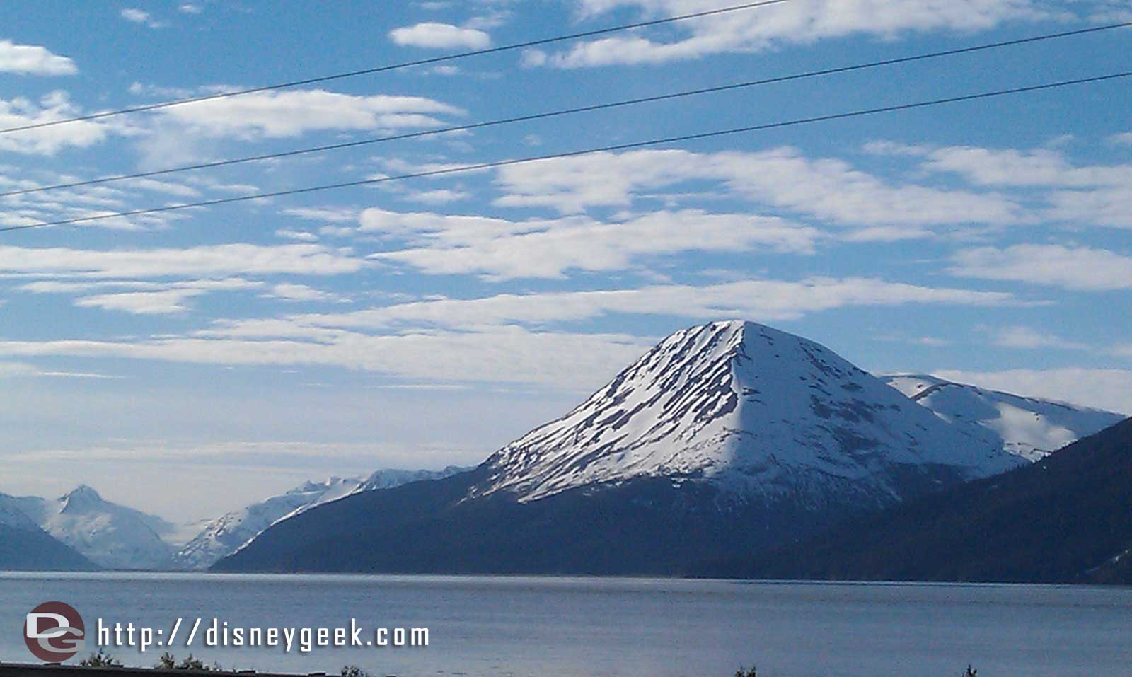 From onboard the train I missed the name of the mountain Alaska