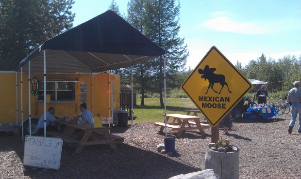 One of the more unique dining options... the Mexican Moose #Alaska