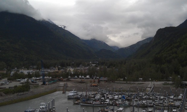 Skagway #Alaska from the ship