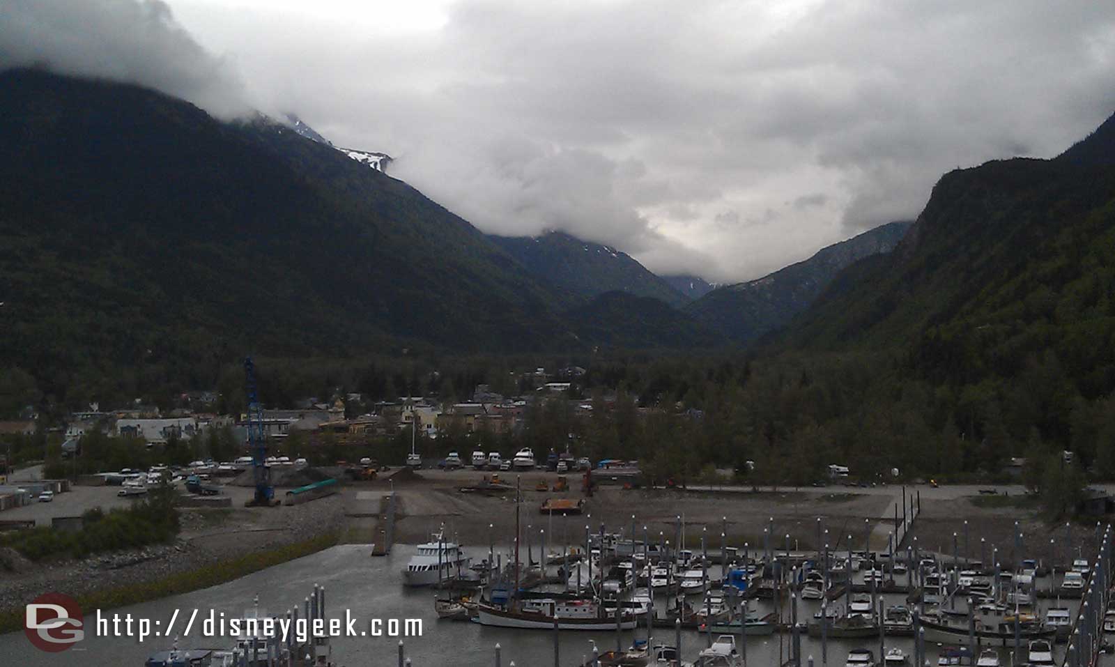 Skagway Alaska from the ship