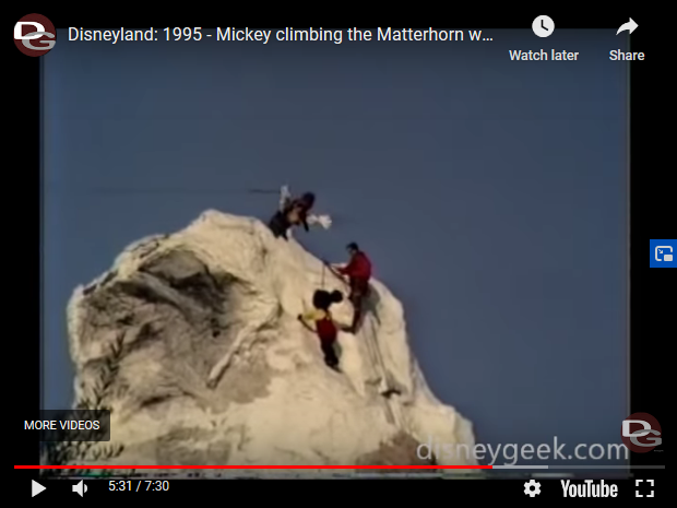 Flashback December 1995 Disneyland Videos Ice Skating Disneyland Hotel Mickey On The Matterhorn The Geek S Blog Disneygeek Com