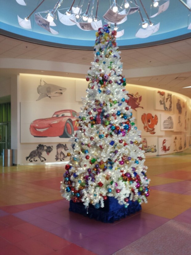 Disney's Art of Animation Resort  Lobby Christmas Tree
