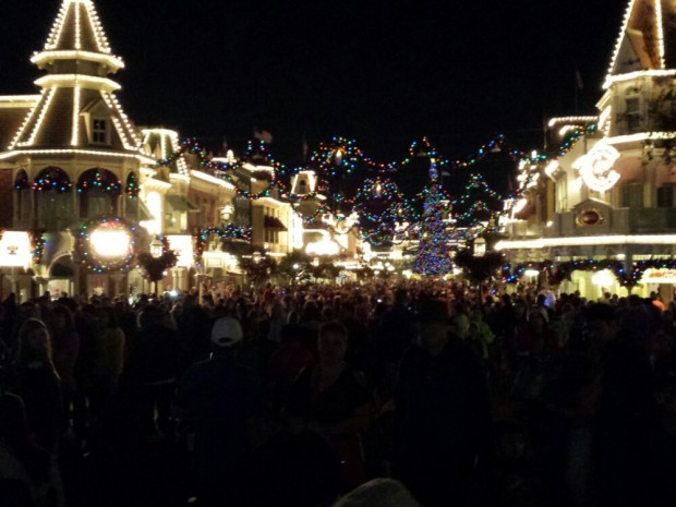 Main Street was busy with guests coming and going