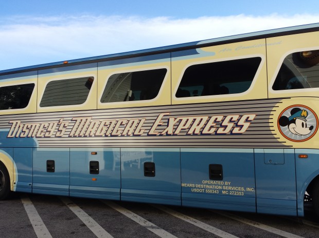 The Magical Express bus to end the trip