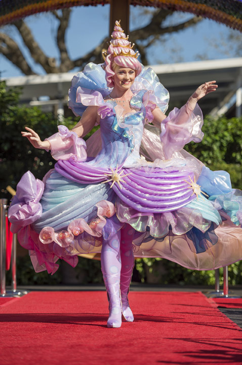 Disney Festival of Fantasy Parade Costumes Hit the Runway at Magic Kingdom: Bubble Girl
