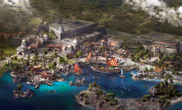 Shanghai Disneyland - Treasure Cove Concept Art