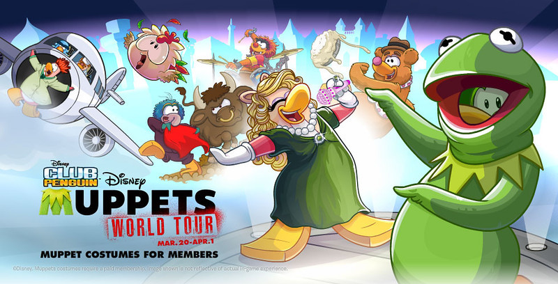 Club Penguin Muppets World Tour Event
