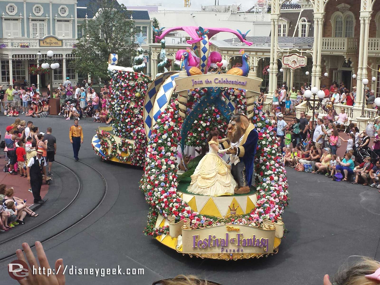 Festival of Fantasy - Round 2 from Main Street - Beauty and the Beast