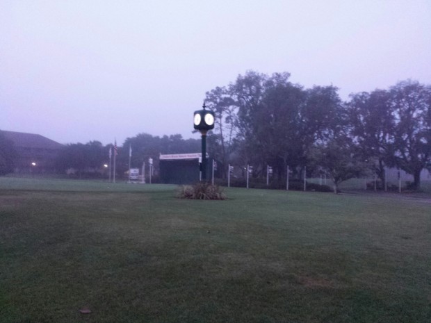 Arrived at Disney's Oak Trail Golf Course before the sun had risen today.