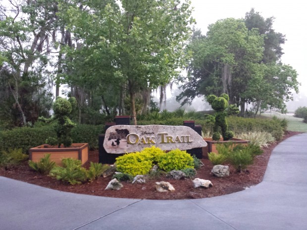 Disney's Oak Trail Golf Course Sign