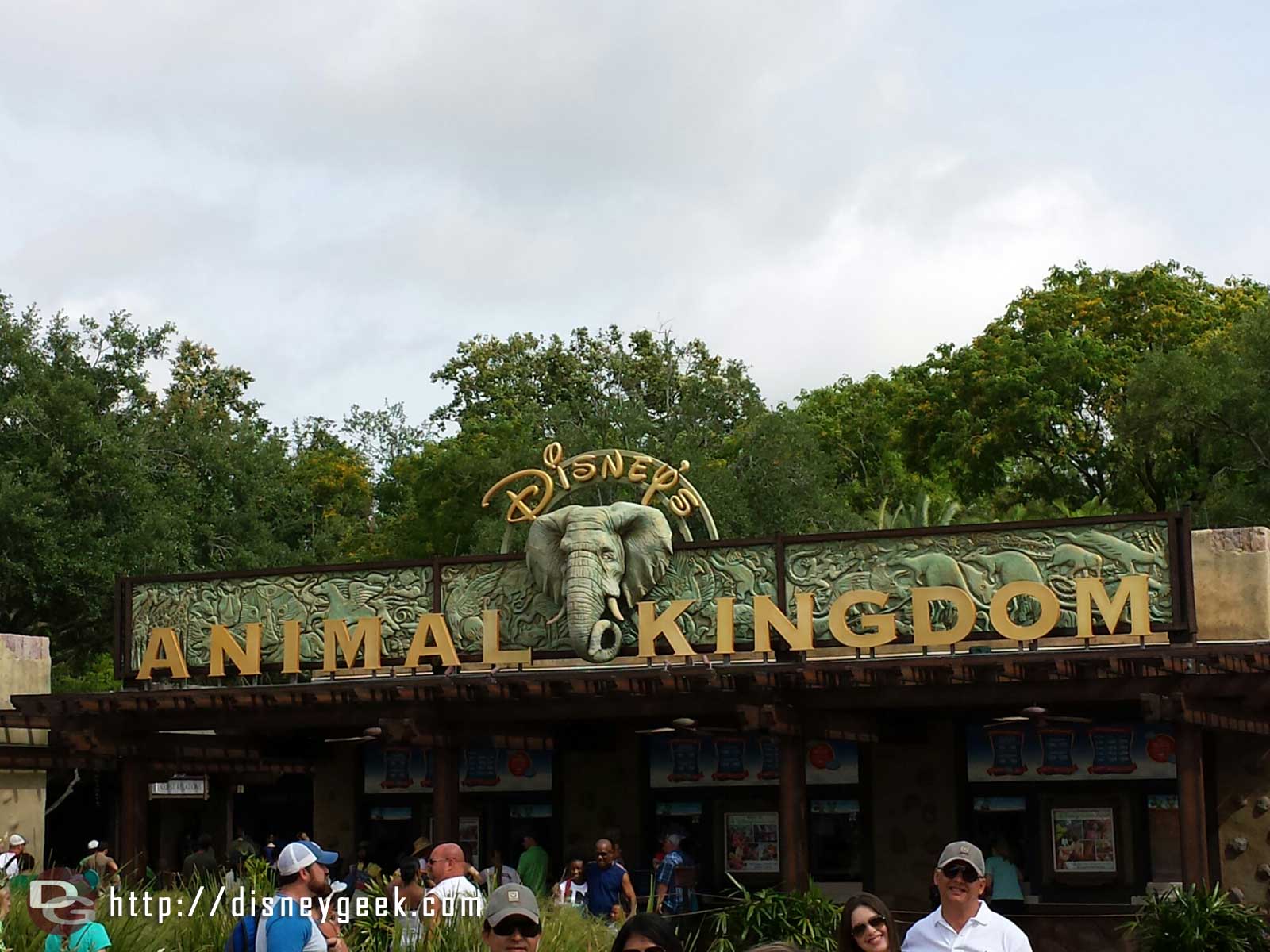 Disney's Animal Kingdom entrance