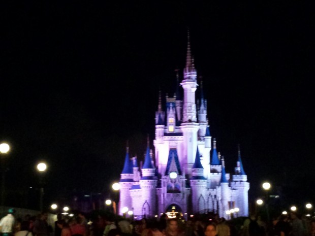 Cinderella Castle on the way out