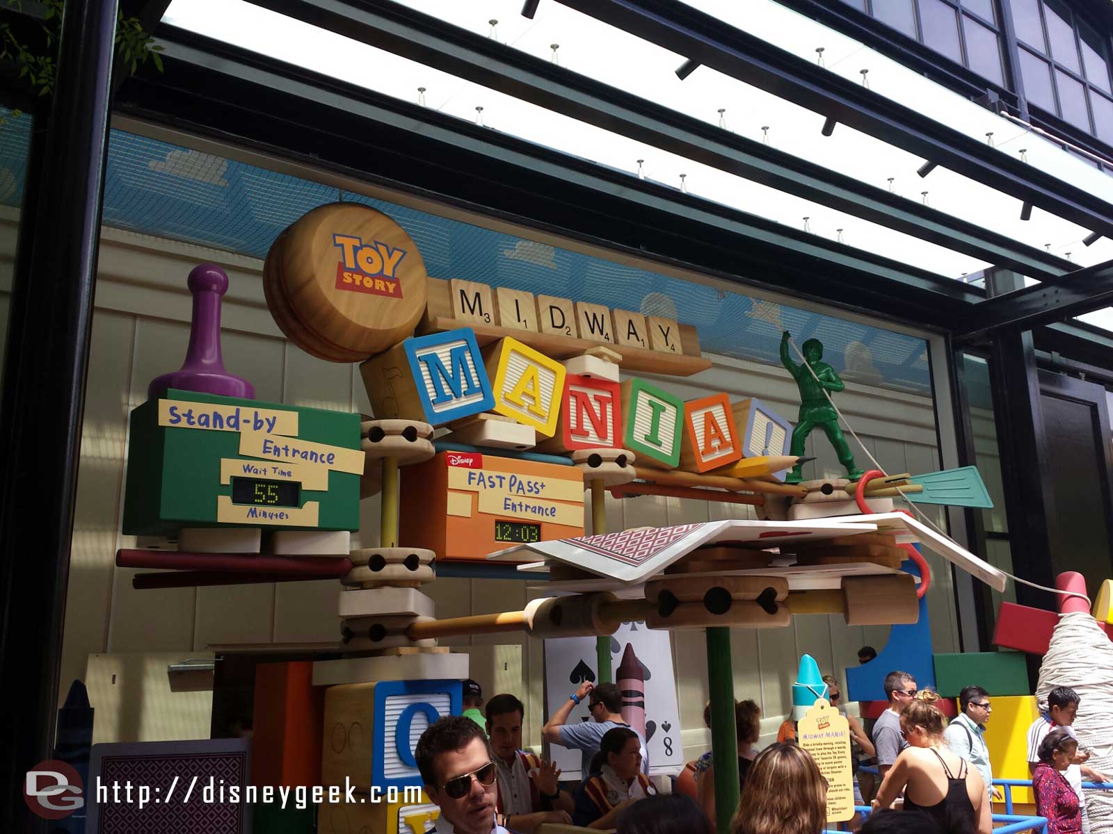 Visiting Toy Story Midway Mania