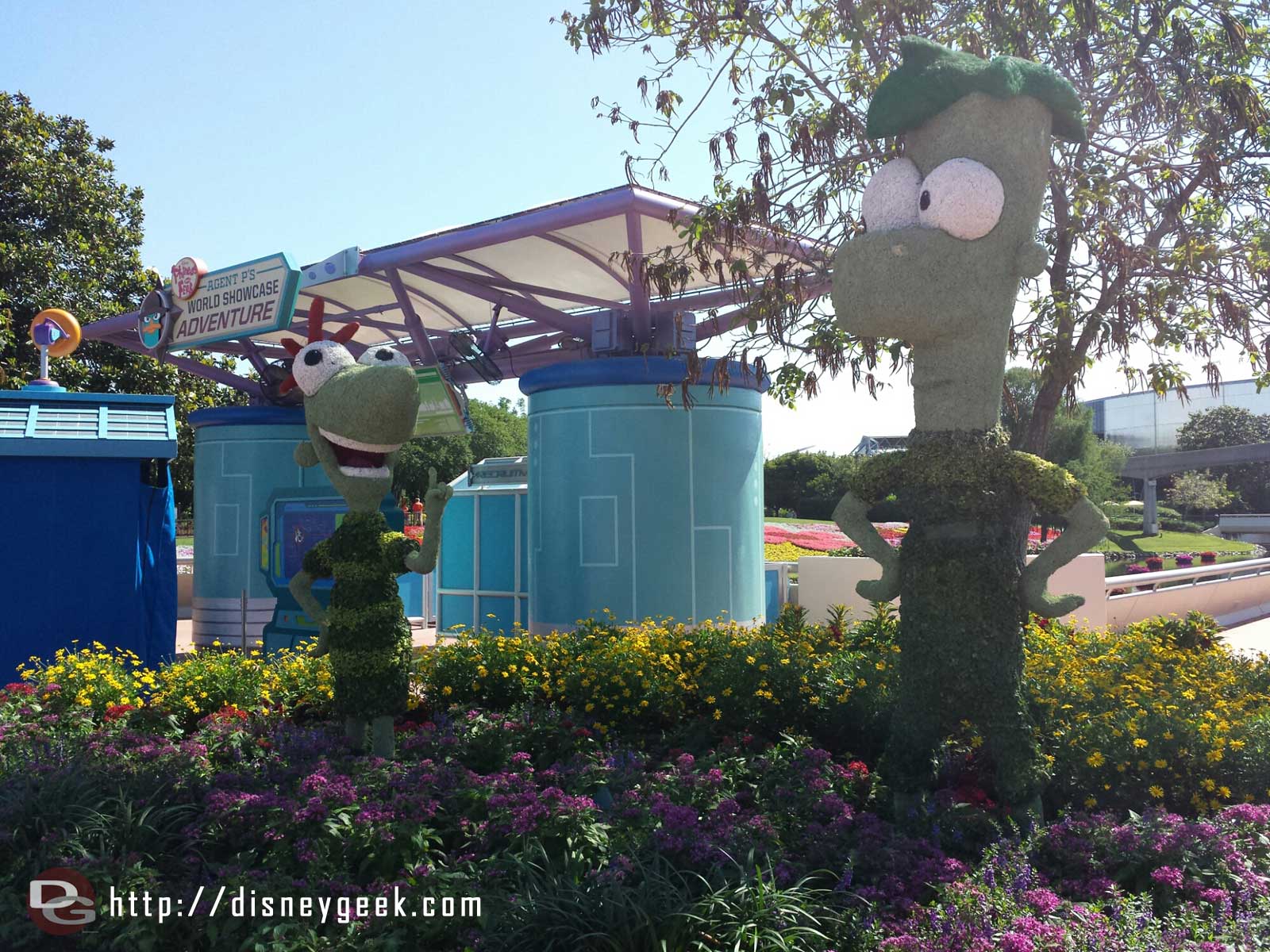 Phineas & Ferb - Epcot International Flower & Garden Festival