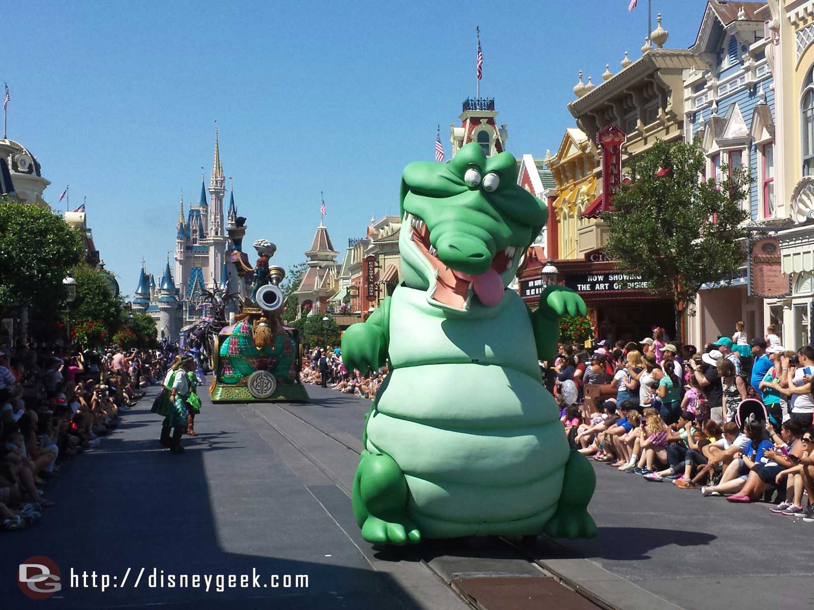 Tick-Tock in the Festival of Fantasy Parade