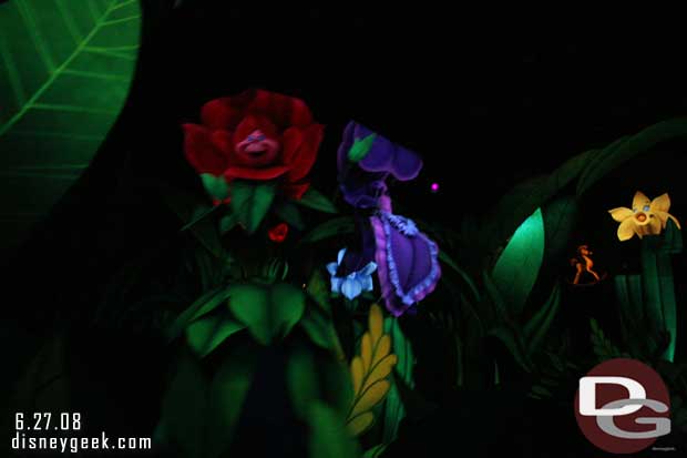 2008 - Alice in Wonderland at Disneyland - Garden Sequence