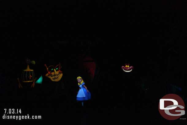 Alice in Wonderland - Disneyland - 2014