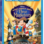 Mickey, Donald, Goofy: Three Musketeerson Blu-Ray August 12, 2014