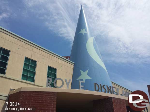 Roy E Disney Animation Building