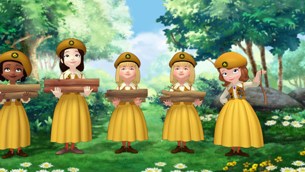 Sofia the First The Enchanted Feast - The Buttercups