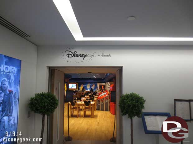 Disney Cafe of Harrods - London