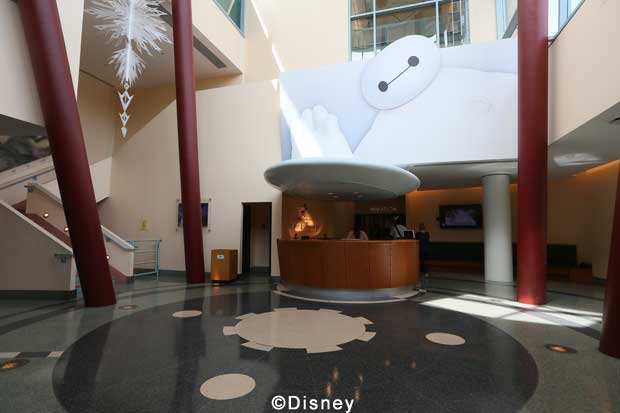 Roy E Disney - Walt Disney Animation Studios - Big Hero 6 Day Tour - Lobby