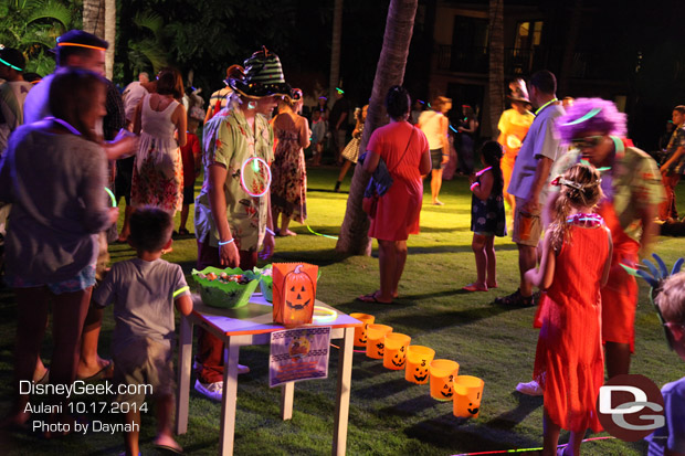 Lots of games to play at the Aulani Halloween Ho'Olaule'A with Disney Friends