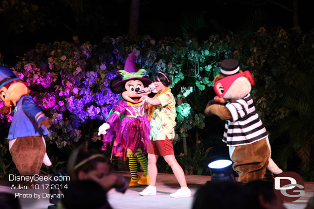 Dance Party at Aulani Halloween Ho'Olaule'A with Disney Friends
