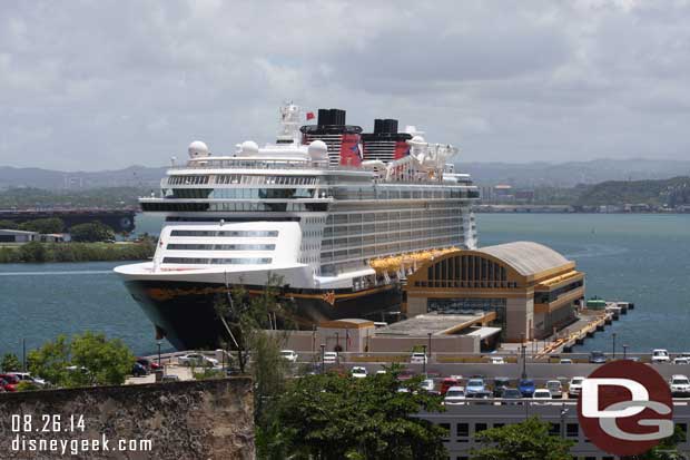 Disney Fantasy in San Juan, Puerto Rico