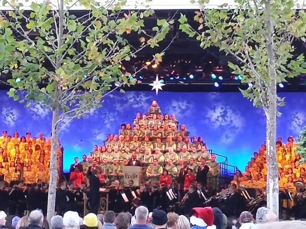 The Candlelight Processional at Epcot