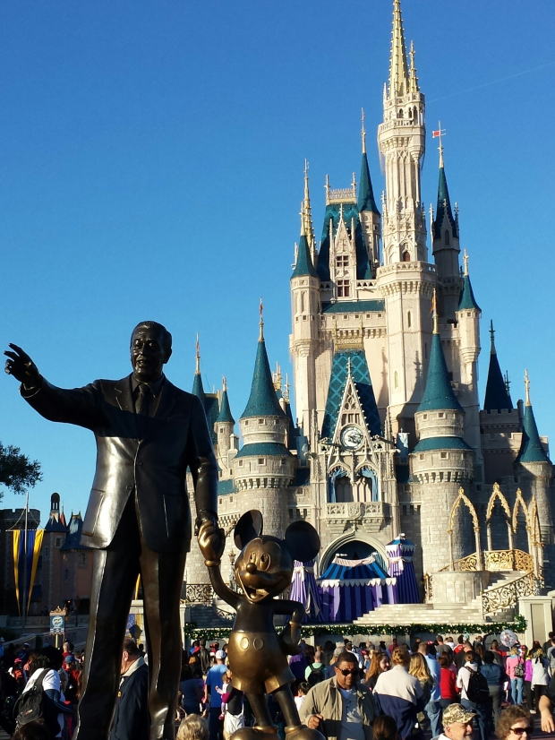 Partners and Cinderella Castle - Magic Kingdom - Walt Disney World