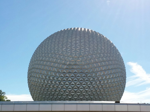 Next stop Epcot. One last Spaceship Earth picture.