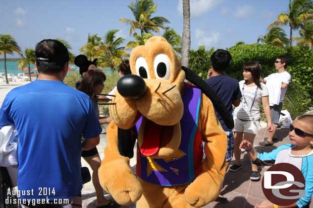 Disney Fantasy - Castaway Cay - Pluto