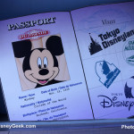 Don't forget your passport! You can see this giant passport is at at end of the Disney Store Tokyo.